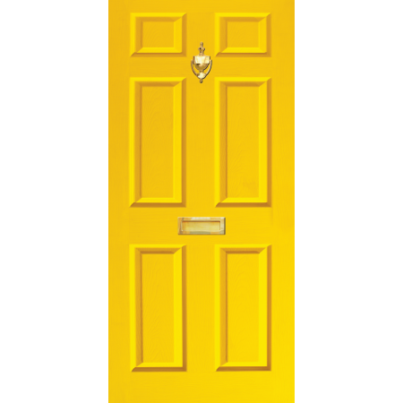 Door Decal - Dementia Friendly with Letterbox and Knocker